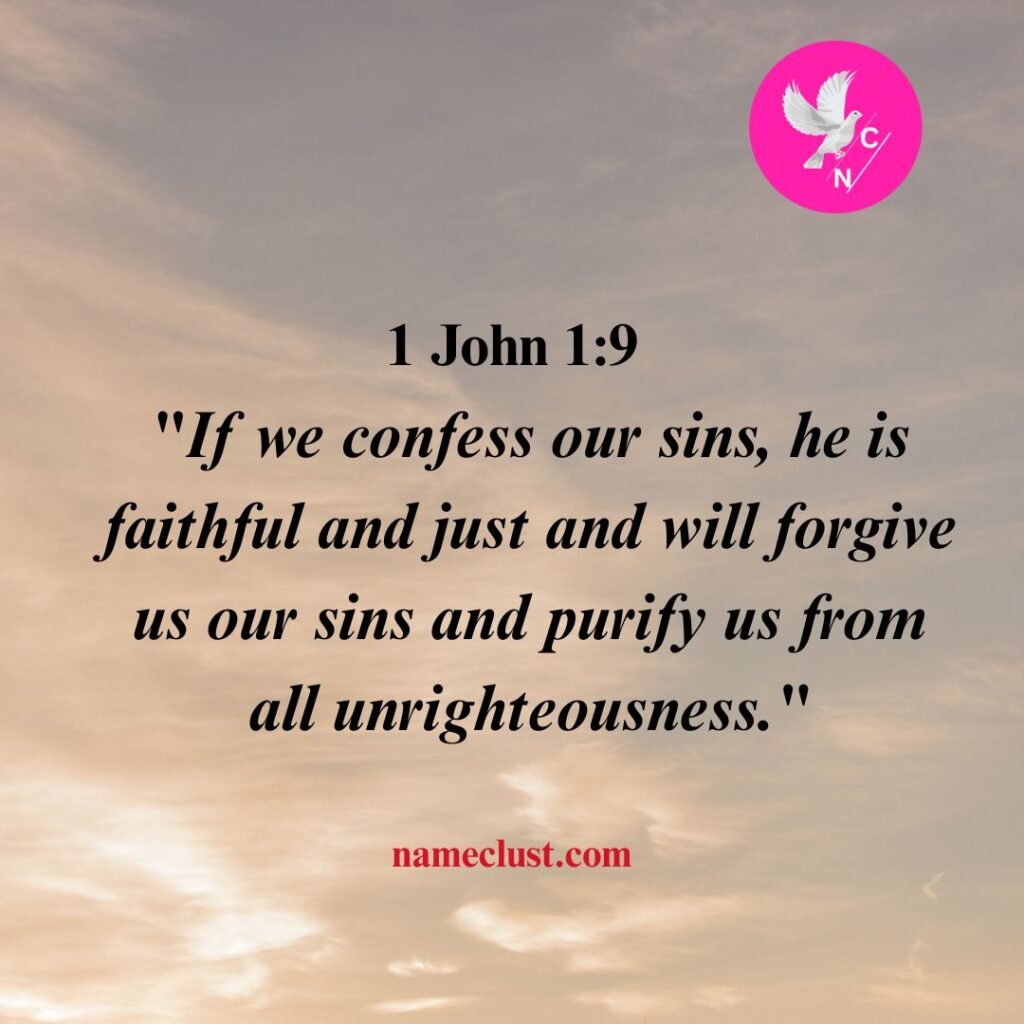 1 John 1:9