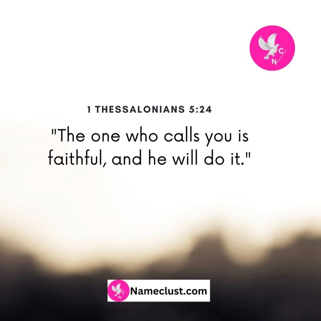 1 Thessalonians 5:24