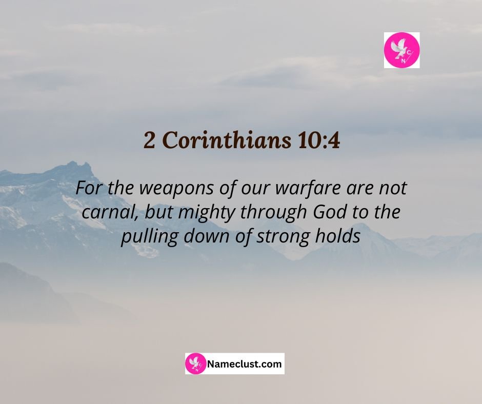 2 Corinthians 10:4