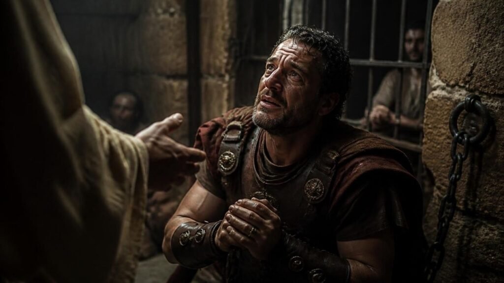 A picture of The Philippian jailer