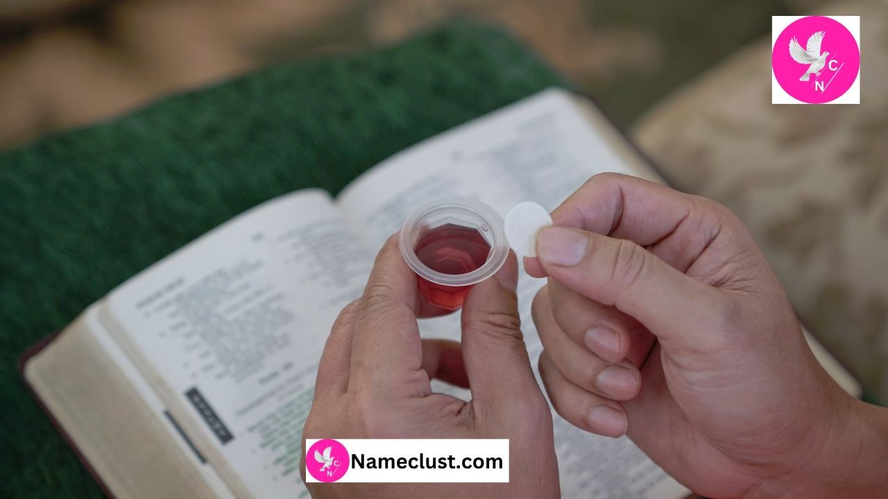 Communion Prayers for the Bread and Wine
