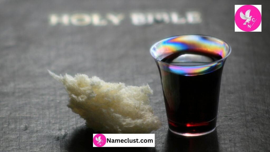 Communion Prayers for the Bread and Wine