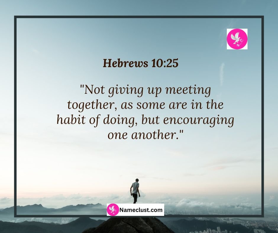 Hebrews 10:25
