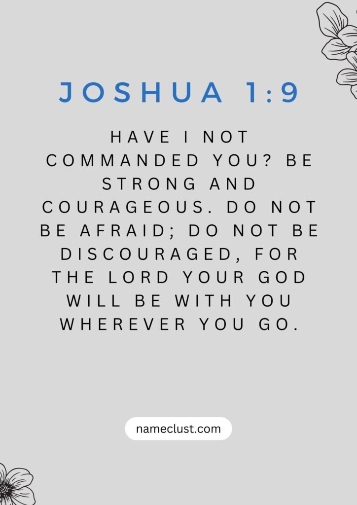 Joshua 1:9