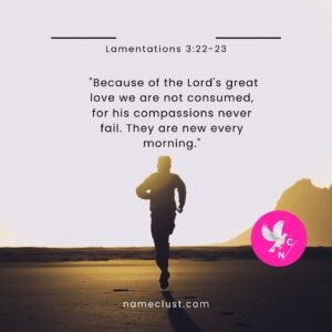 Lamentations 3:22-23
