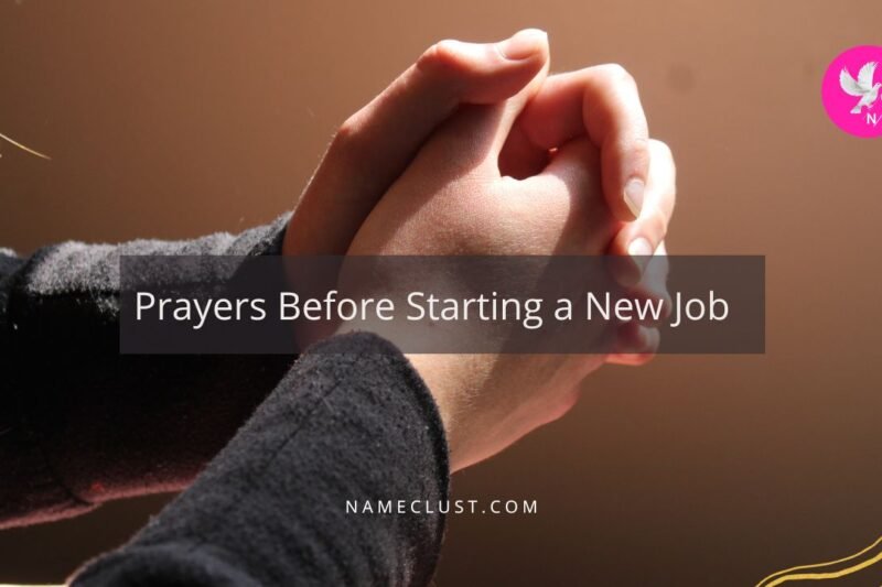 Prayers Before Starting a New Job