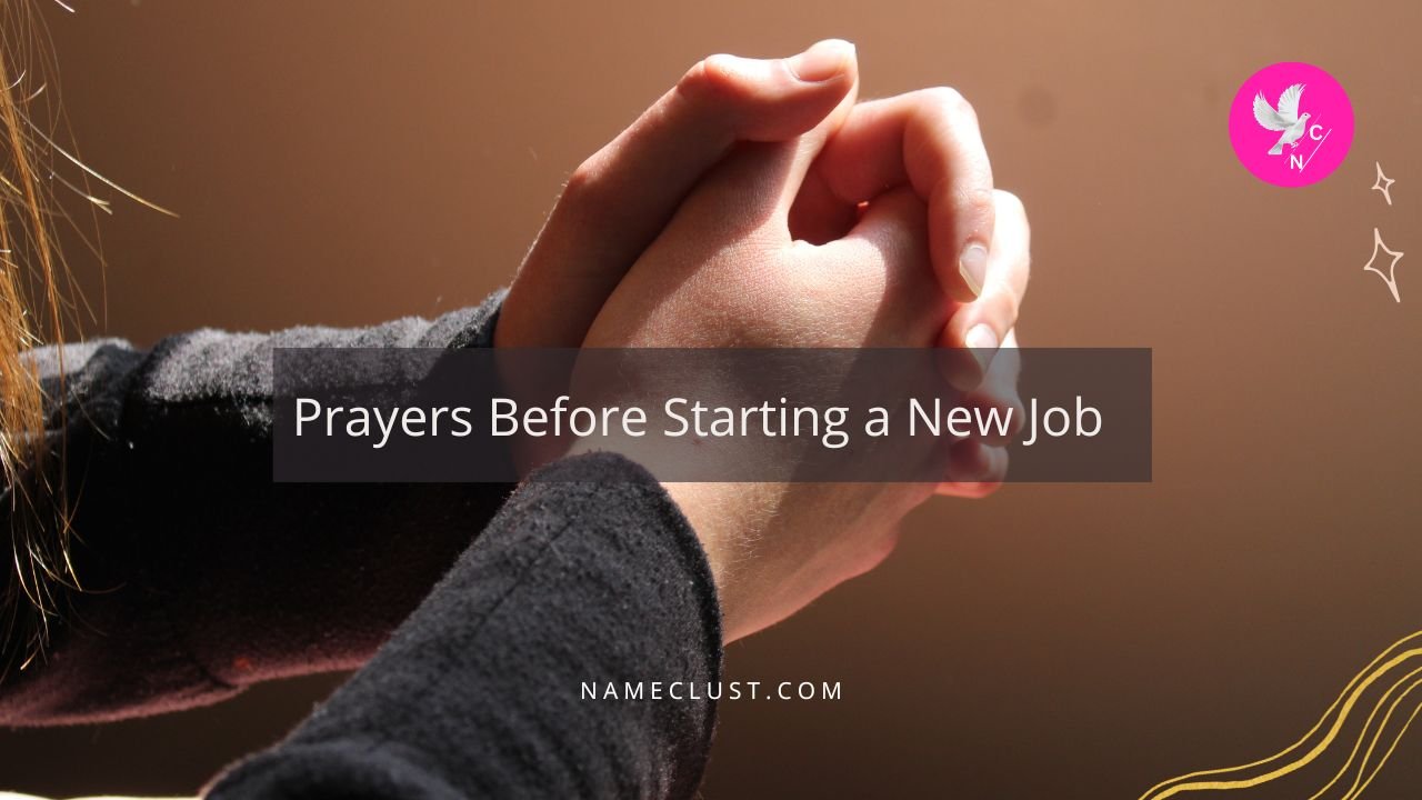 Prayers Before Starting a New Job