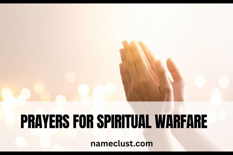 Prayers for Spiritual Warfare