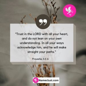 Proverbs 3:5-6