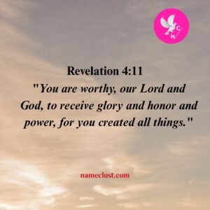 Revelation 4:11